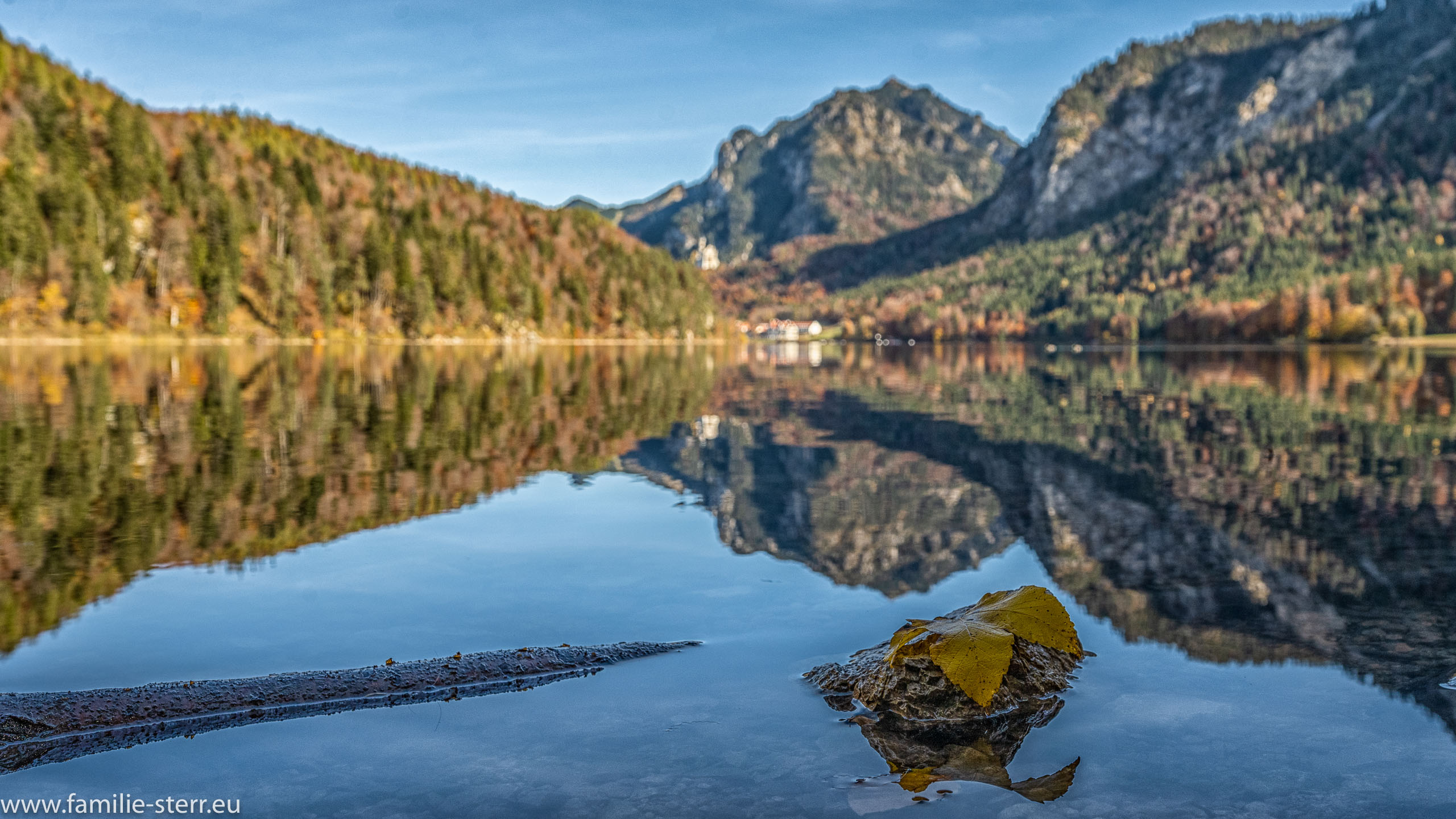 Alpsee im Herbst